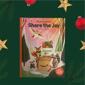 Amazon Holiday Kids Gift Book Share The Joy 2024 Toy Gift Catalog Guide 94-pgs